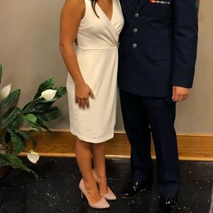 White Express Dress! Size Small